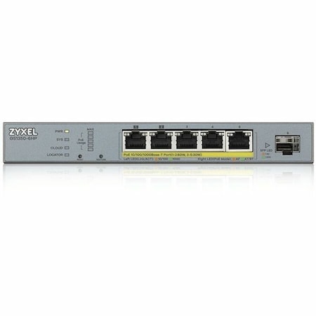 Zyxel 5 Port Gig PoEPlus Switch GS13506HP