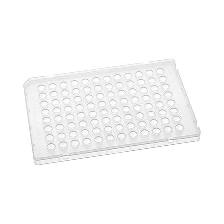 Mtc Bio PCR Well Plate, Natural, 15.5 mm H, PK50 PC10ES-9-N-ABI