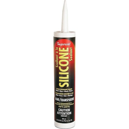 Imperial Silicone Sealant, Paste, Clear, 103 oz Cartridge KK0203