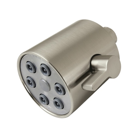 Kingston Brass 3" Round Jet Spray Brass Shower Head, Brushed Nickel K238A8