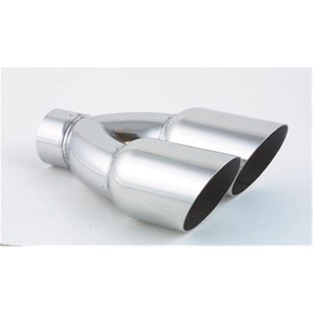 Superjock 1333 Round Exhaust Tail Pipe Tip - 2.25 In. Inlet SU2603902