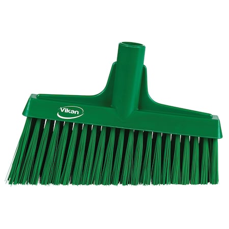 Vikan Angle Cut Lobby Broom, Green 31052