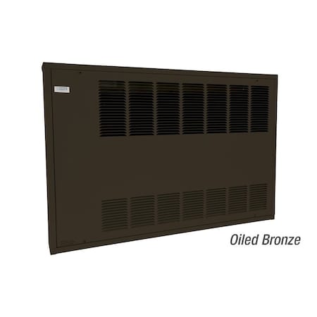 King Electric KCF Cabinet Heater 4 Ft 208V 5000W 1-Ph Recessed W/Sp Stat Oiled Bronze KCF4-2050-1-R-T-OB