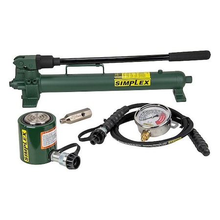 Simplex Cylinder and Hand Pump Set, Single Acting ST302A