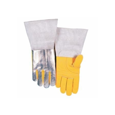 Best Welds High Heat Welding Gloves, Top Grain Cowhide, X-Large, Buck Tan, COMFOflexB 902-650H-XL
