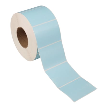 Zoro Select Printer Label, Thermal Transfer, Blue 4030TA-P290U2M