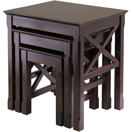 Winsome Xola 3pc Nesting Table 40333