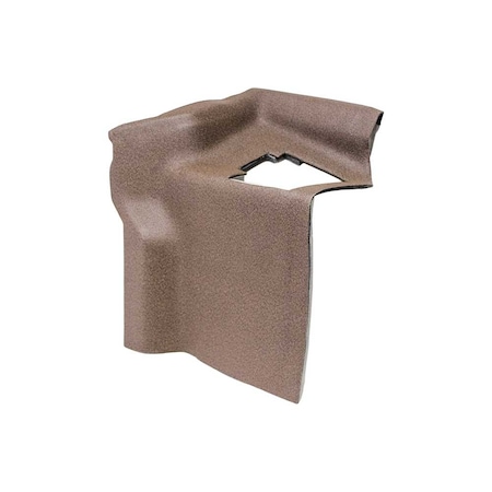 K&M Mfg Fender Panel for John Deere 9000-9020 4WD LH w/ Buddy Seat Cutout Multi-Brown Vinyl 4202