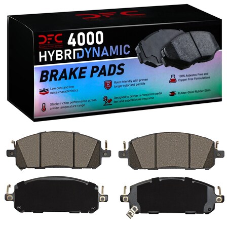 Dfc 4000 HybriDynamic, Disc Brake Pad Set,  4000-2413-00