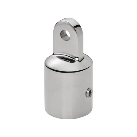 Newalthlete 0.875 in. CP Zamac Top Cap Fitting, Silver NE3705576