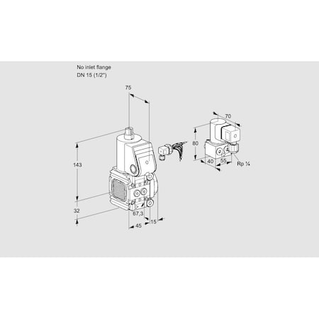 Honeywell Kromschroder VAS1-/15R/NW KS88013053