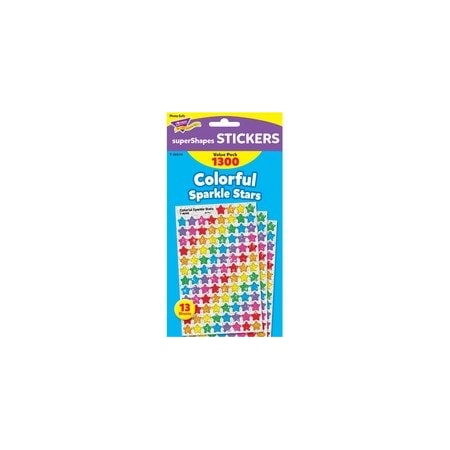 Trend Stickers, Sparkle Stars, 1300PK T46910