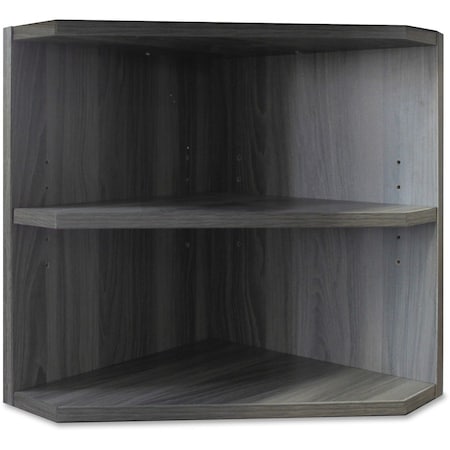 Mayline Medina Corner Support/Paper, Gray MNPOLGS
