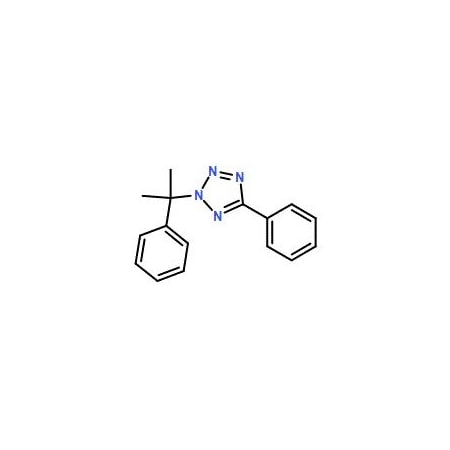 Ak Scientific 5-Phenyl-2-(2-phenylpropan-2-yl)-2H-tetrazole (100mg), CAS 165670-57-5 8409AA-100mg