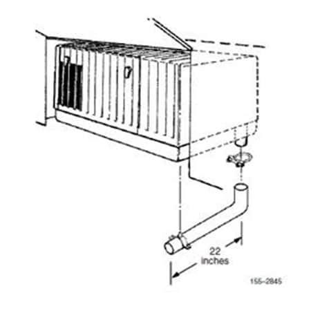 Cummins 1552845 Exhaust Tube Kit C7B-1552845