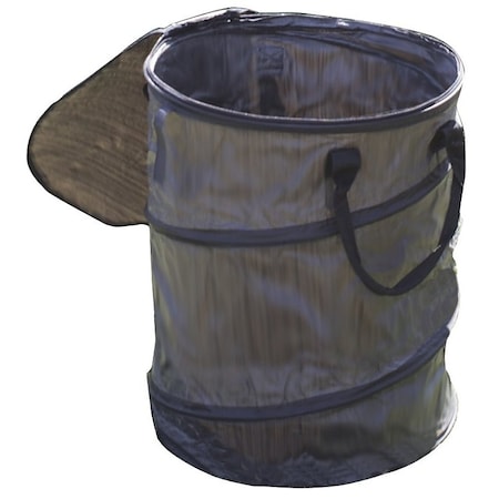 Camco Usa Utility Container, Black, 24 in H, 18 in Dia 42893