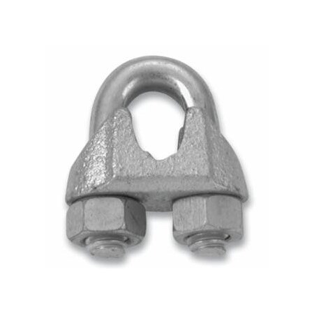 Campbell 1/8 in WIRE ROPE CLIP, 10PK 193-T7670419