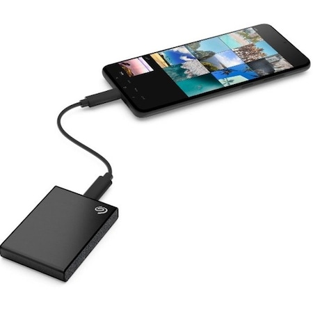 Seagate Seagate One Touch STKG1000400 1000 GB Solid State Drive - 2.5" External - SATA - Black STKG1000400