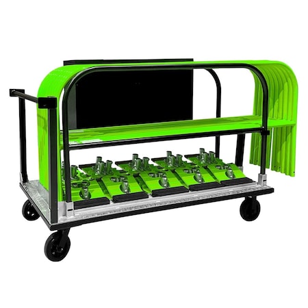 Frontline Guardrail Ergonomic Transportation Cart GUSCART