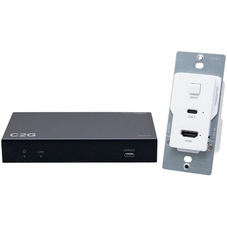C2G HDBT HDMI+USB C SINGLE GANG WP TX/BOX RX C2G31029
