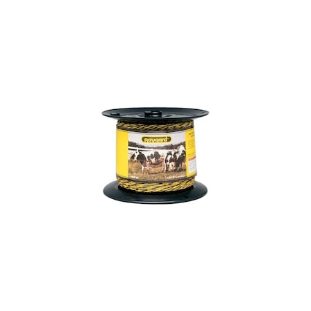 Baygard Electric Fence Wire, Yellow & Black Aluminum & Fiberglass, 1,312-Ft. Spool 128