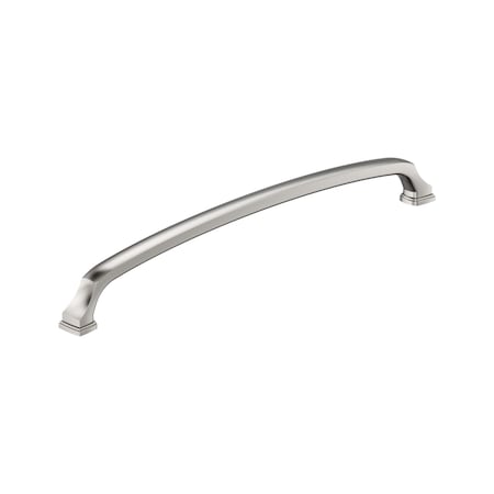 Amerock Revitalize 12-5/8 inch 320mm Center-to-Center Polished Nickel Cabinet Pull BP55355PN