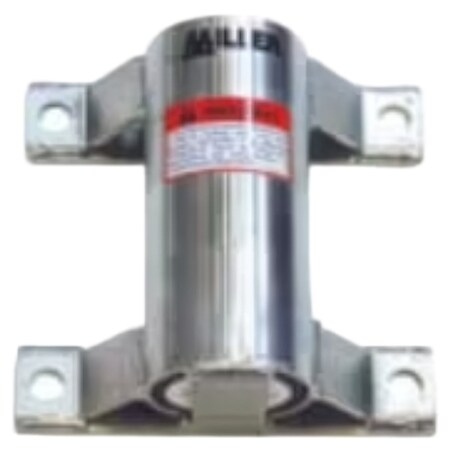 Miller Wall Mount Sleeve, Zinc-Plated Steel DH-8ZP/