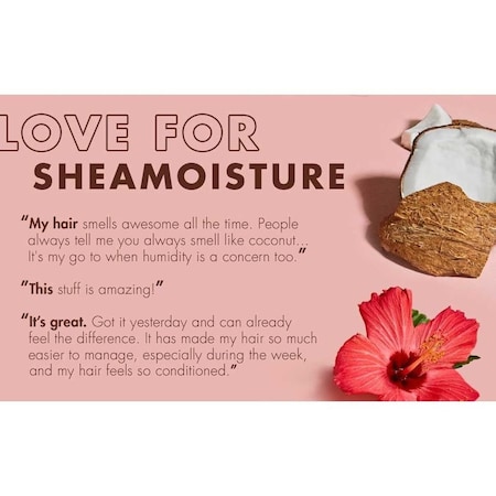 Shea Moisture Curl and Shine Coconut Hibiscus Conditioner, 24 Fluid Ounce, 6PK 69738515