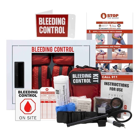 True Rescue Bleeding Control Bundle for California AB2260 AB2260-Bundle-6kit-Standard