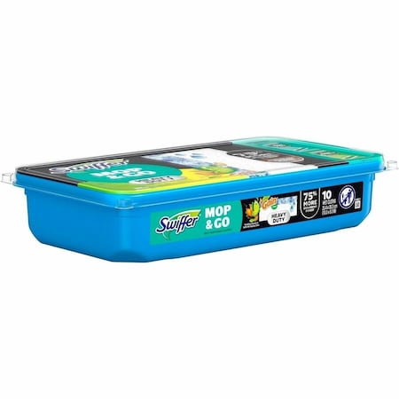 Swiffer Sweeper 5.4 in. Wet Microfiber Mop Refill Pad 10 pk 76471