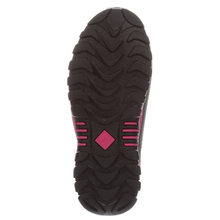 Muck Boot Co Youth Rugged II Kid's Rubber Boot, Plain Toe, 11" Height, Pink, 4 RG2-400-PNK-040