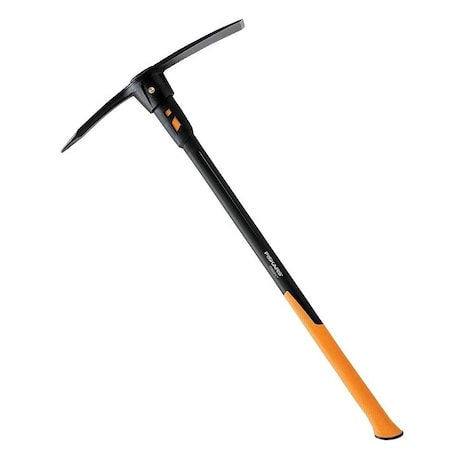 Fiskars 7512101001 Pick, Steel Blade, Fiberglass Handle, Long Handle, 36 in L Handle 751210-1002/1