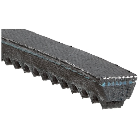 Gates Cogged V-Belt, Metric Power, XPZ1250, XPZ, EPDM, 1260 mm, 10 mm Top Width XPZ1250