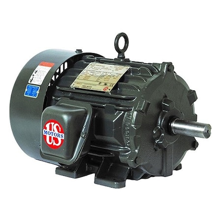 U.S. Motors Motor, 145T, Rigid Base HW30