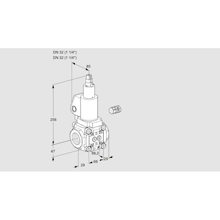 Honeywell Kromschroder VAS232R/LWGL KS88020474