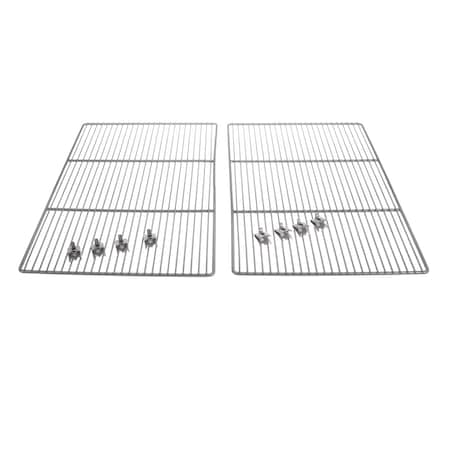 Glastender Wire Shelf Kit, Includes Clips, 2PK 13000076