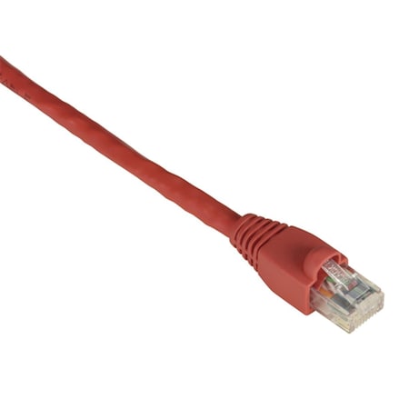 Serverusa GigaTrue CAT6 Channel 550-MHz Patch Cable, Snagless Boots - Red, 10 ft. SE862071