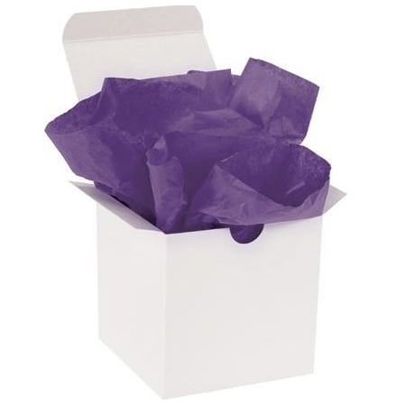 Bubblefast 960 15 x 20'' Purple Gift Grade Tissue Paper BFT1520Q