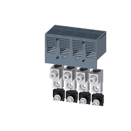 Siemens circular conduc. terminal TA2.8 1 x 250.750kcmil 2 x 250kcmil for 1 cable 3VA9374-0JJ24
