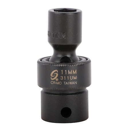 Sunex 3/8 in Drive 11Mm Universal Impact Socket 311UM