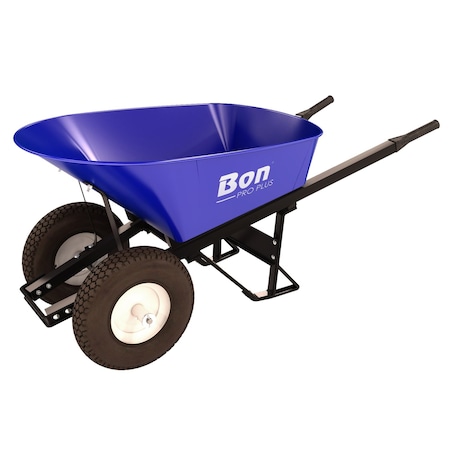 Bon Tool BARROW - STEEL 6 CU FT TRAY -DOUBLE WIDE TIRE STEEL HANDLE 28-921