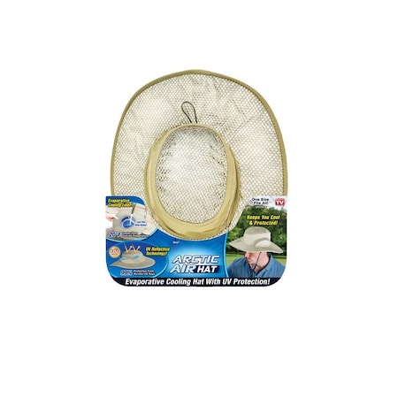 Arctic Air Evaporative  Cooling Hat Beige One Size Fits Most AHAT-CD6