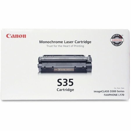 Canon Original Laser Toner Cartridge, Black, 3500 Pages S35