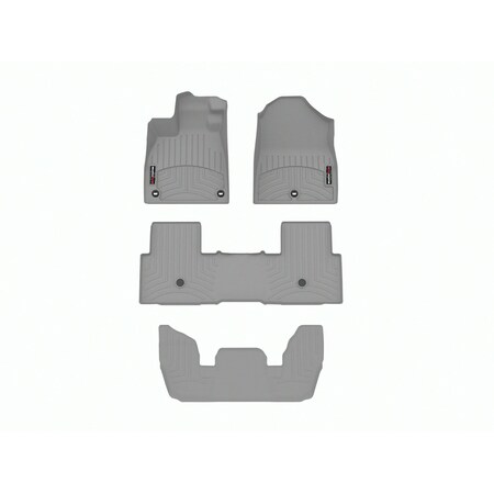 Weathertech Grey, Front, rear, and rear Floorliners 461796-1-2-4616693