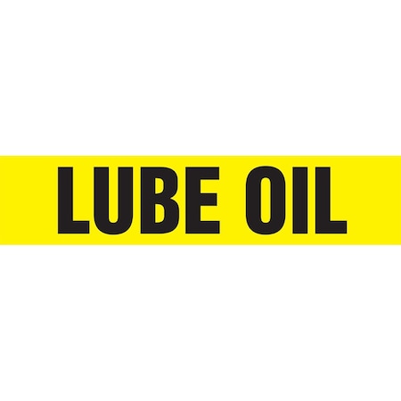 Accuform ASME ANSI PIPE MARKER LUBE OIL RPK503STB
