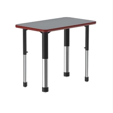 Correll TFL Collaborative Desk, 20 in D X 34 in W X Particleboard AD3420TF-REC-15-09-35