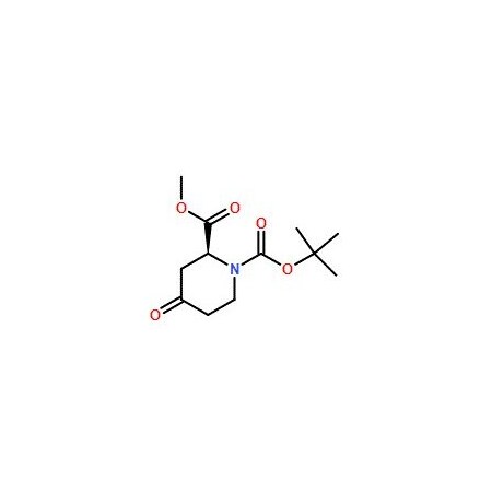 Ak Scientific (S)-1-tert-Butyl 2-methyl 4-oxopiperidine-1, 2-dicarboxylate (250mg), CAS 756486-14-3 Y4011-250mg