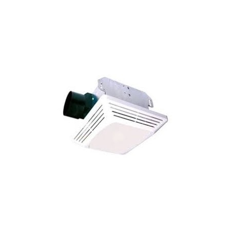 Air King 90 CFM Advantage Series Exhaust Fan with Light, 2.5 Sones ASLC90
