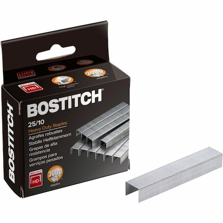 Bostitch Heavy-Duty Staples, 3/8" Silver , 3000PK 1962