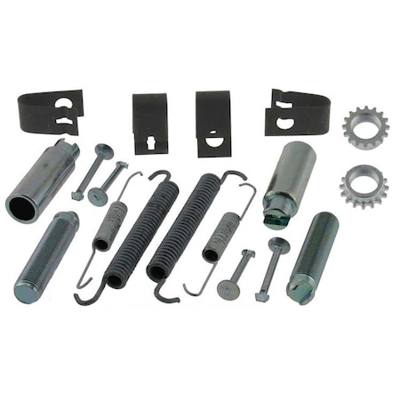 Acdelco SPRING KIT RR PARK BRK SHOE HOLDN, Parking Brake Hardware Kit, 18K1131